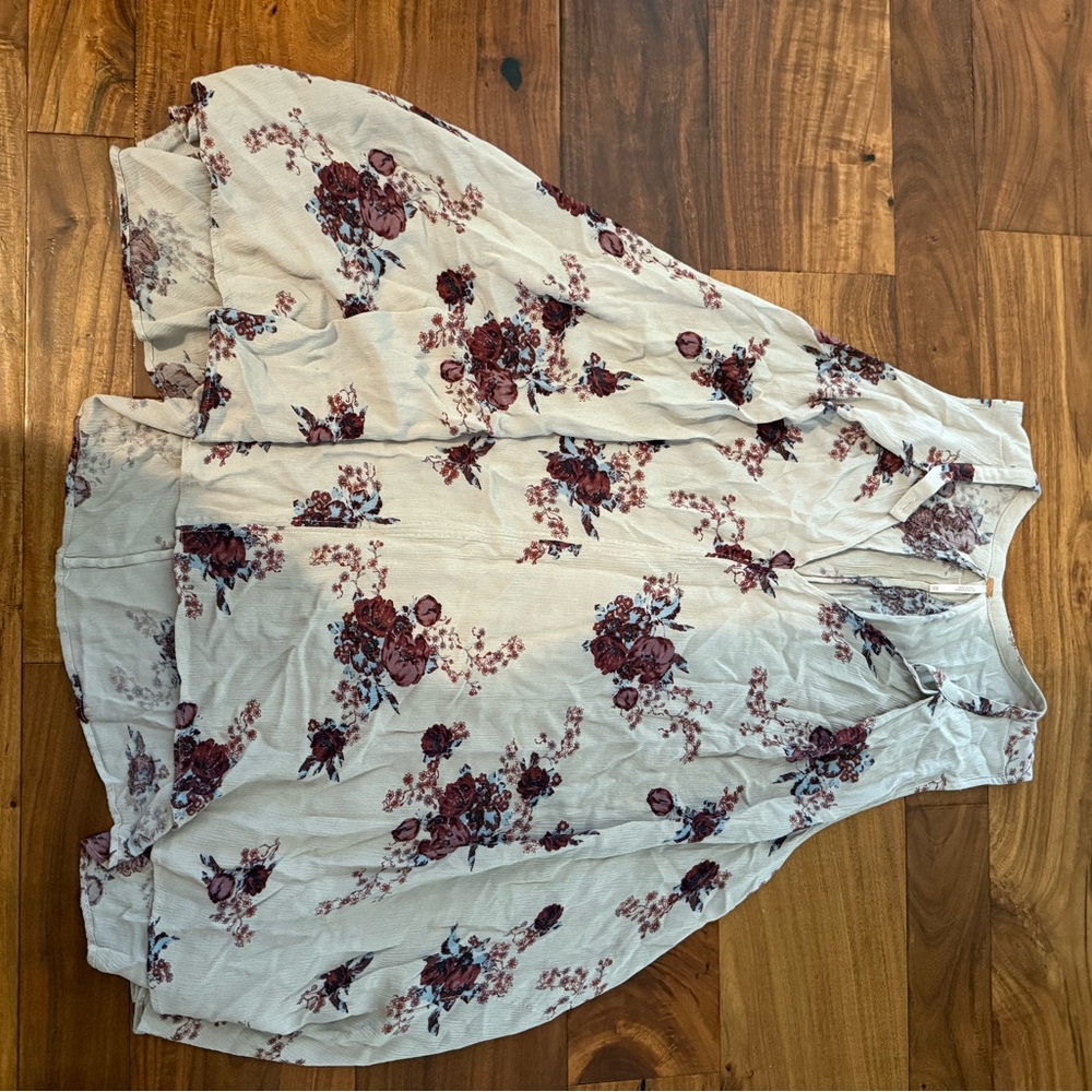 Free People Tree Swing Floral Lavendar Mini Dress XS - Picture 3 of 5
